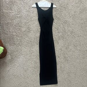 Elegant Black Sleeveless Dress